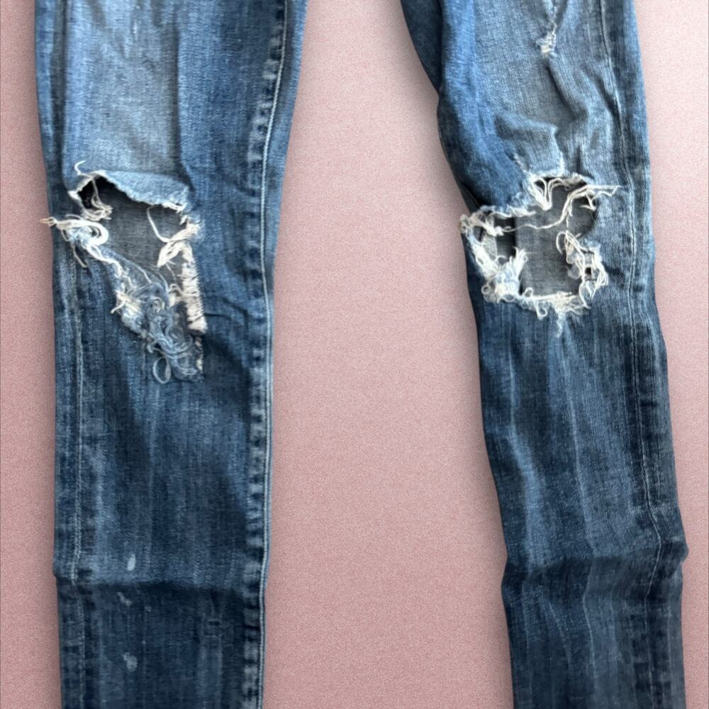 Citizens of Humanity Busted Knee High Rise Skinny Jeans - Picture 3 of 6